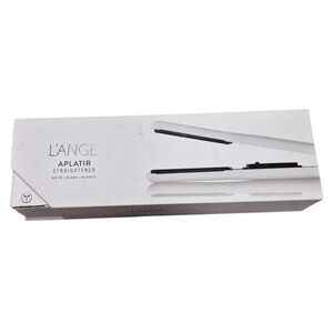 L’ange Aplatir Hair Straightener White Flat Iron New In Box
